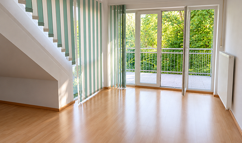 helles 1-Zimmer-Apartment mit Süd-Balkon, möbliert