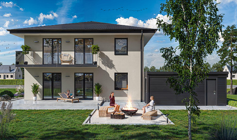 Apartment in a two-story building with a separate entrance.