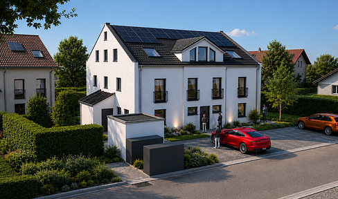 Your opportunity to own your own home: Energy-efficient terraced house in a prime location (KfW55 standard).