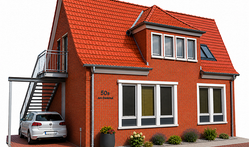 MÖBLIERTE 120 m² KOMFORTWOHNUNG IN HAGE