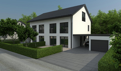 Für Sparfüchse - Neubau Doppelhaushälfte als erweitertes Ausbauhaus