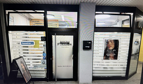 Provisionsfreies Top Gewerbeobjekt ( Friseur ca. 40 qm2 )in Dossenheim + 3 Tiegaragenstellplätze