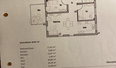 Quietly located, not far from Lake Constance: Enjoy comfortable living in this beautiful 4-room apartment with a balcony and garage, close to Überlingen.