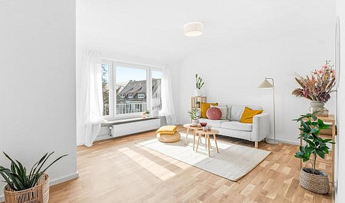 Brand new! Beautiful, bright 3.5-room apartment with 2 balconies and a parking space.