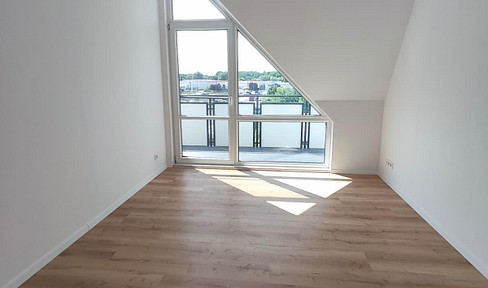 Bright 3-room apartment for rent in Finowfurt, available immediately.