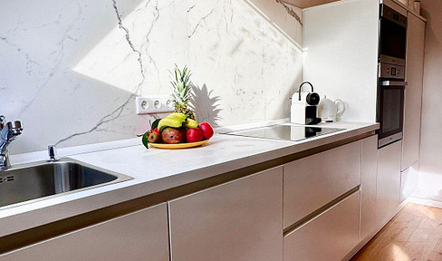 Penthouse Flair in Friedrichstadt, Designwohnung mit Klimaanlage