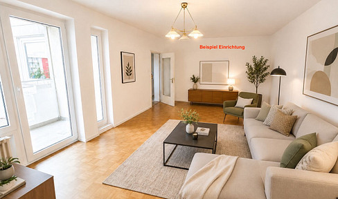 Kapitalanlage mit Steuervorteil & Wertzuwachs: Helle Vermietete 2-Zi.-Wohnung in Hannover - List!