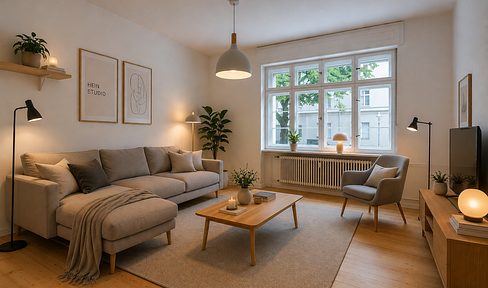 Frisch sanierter Altbauklassiker – bezugsfrei mit Blick in den grünen Innenhof