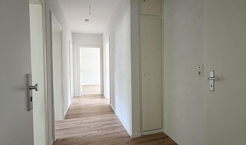 Freshly renovated ground floor apartment.