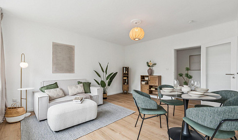 Provisionsfrei: 3-Zimmer Wohnung am Heidbergsee -- bezugsfertig