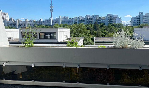 Renovated 3.5-room apartment with a large balcony and storage room in the basement.