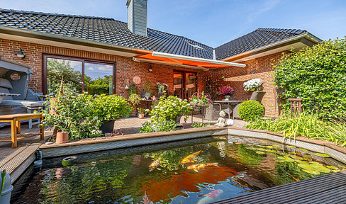 Well-maintained single-family home located between the Baltic Sea and the Schlei fjord.
