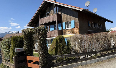 Semi-detached house in Oberstdorf-Reichenbach.