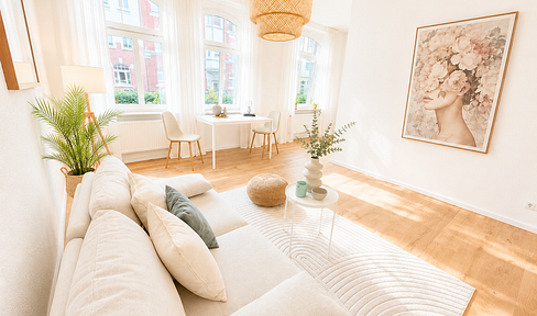 ***Helle und gemütliche 3-Zimmer-Wohnung in der Andreasvorstadt*** Balkon // Bezugsfrei