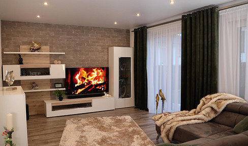 Brand new, luxurious city villa with a double garage in Langenselbold.