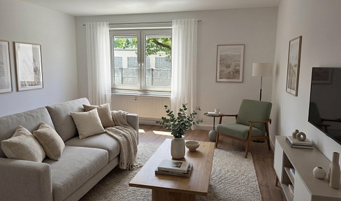 Stylishly renovated: Flexible 3-room apartment with balcony and fitted kitchen in Bamberg.