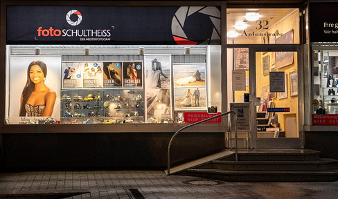 Representative commercial space in a prime downtown location in Sigmaringen.