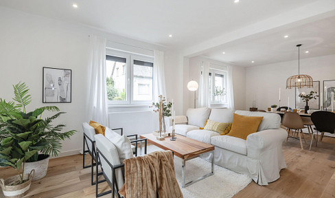 Renovated detached house on Kurmainzer Street.