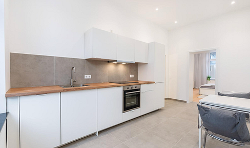Newly renovated, rented apartment in Cologne.