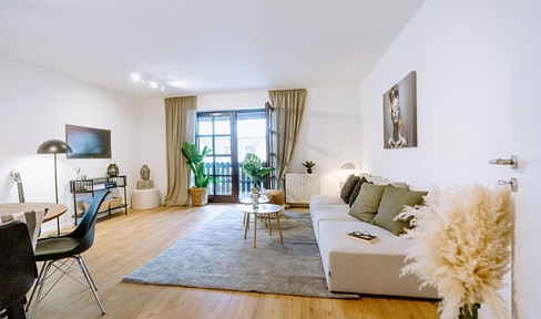 3:0 for Stieglitzweg - 3 rooms, 3 balconies, no realtor fees.