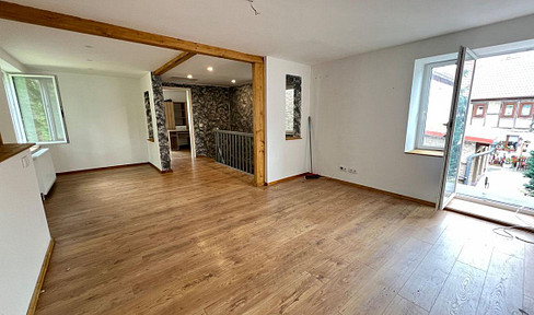 Duplex apartment in a quiet village setting.