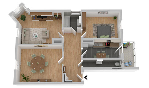 Hochwertige 3-Zi.-Altbauwohnung+Balkon in Haidhausen mit gehobener Ausstattung!