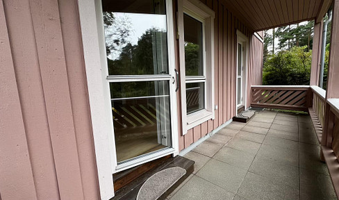 Ruhige 2-Zimmer Wohnung in grüner Lage mit 2 Terrassen