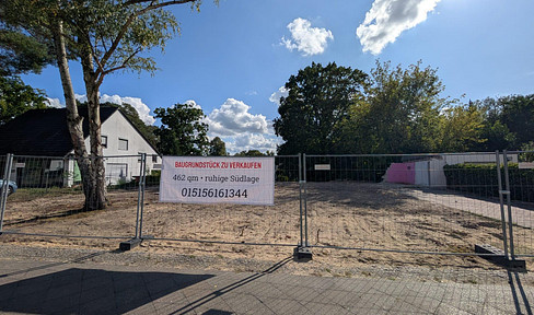 Berlin-Frohnau: Seltenes Süd-West-Baugrundstück – ruhige 2. Reihe, sehr gut angebunden