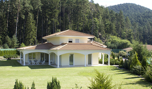 Exklusive mediterrane Villa im Gewerbepark  383 m² Wohnfläche  4.600 m² Grundstück -Provisionsfrei-