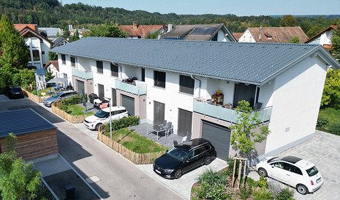 New, modern terraced house in Wallbach, Bad Säckingen.