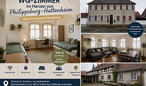 WG für Auszubildende und Studenten