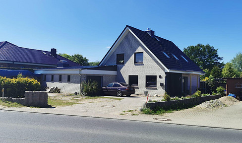 Modernized detached house for sale, located in a rural area with good transport links.
