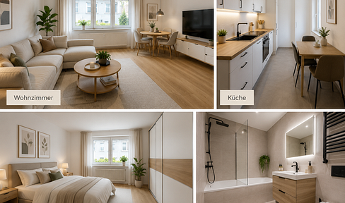 Charmante Erdgeschosswohnung in ruhiger Lage von Heppenheim mit Blick zur Bergstraße