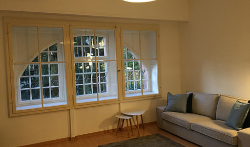 Exceptional historic villa with panoramic views - 1 bedroom, kitchen, and bathroom - Furnished - Heidelberg, Schlierbach.
