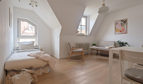 sofort verfügbar: Möblierte & renovierte 1-Zimmer-Wohnung in der Heidelberger Weststadt
