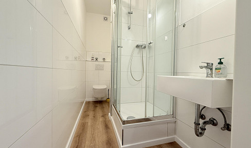 Bright and modern 2-room apartment with a large balcony in Hagen, Haspe - available immediately.