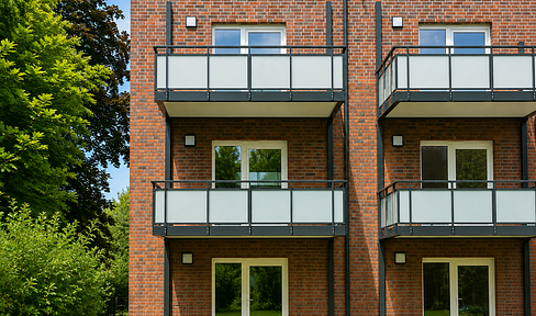 4-Zimmer-Neubauwohnung mit Balkon/Terrasse in Kappeln an der Schlei (WBS erforderlich!)