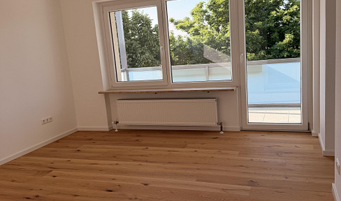 Helle 1-Zimmer-Wohnung inkl. EBK und Balkon - Erstbezug nach Sanierung