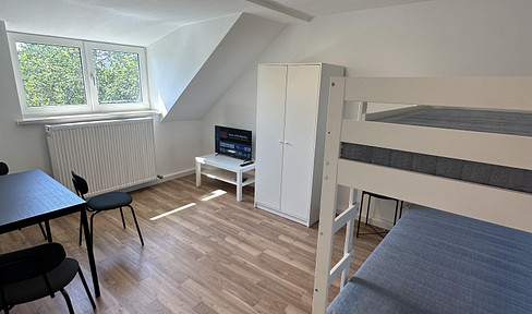 Modernisierte 3 Zi Wng mit großem Garten, zentrumsnah mit neuer EBK auf Wunsch möbliert