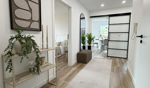 Move in and enjoy: This 85 sqm dream home has been newly renovated and offers stunning views.