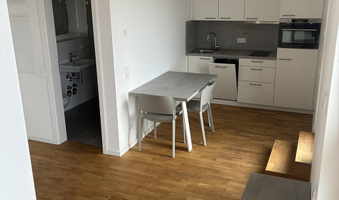 Möbliertes Komfort-Studio in Neubau nahe S-Bahnhof Springpfuhl mit Balkon o. Dachterrasse