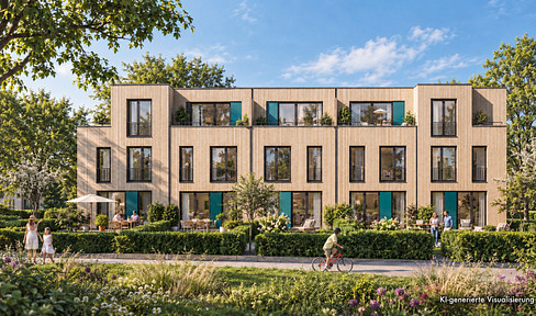 Einfamilien-Reihenhaus mit 4 Zimmern auf 3 Ebenen (AAS)–Private Wohngenossch. Am Alten Seeweg eG