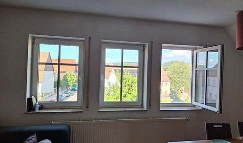 2-room attic apartment in Ipsheim.