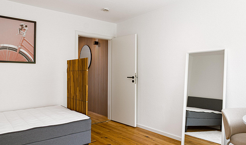 Frisch renoviertes, voll möbliertes 1-Zimmer-Apartment in München – provisionsfrei, sofort verfügbar
