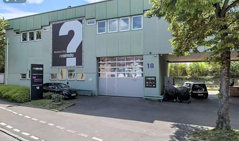 Halle Werkstatt Lager