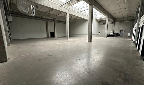 Lager, Produktion, Büro/Soz. R. 750m² + 206m², Freifl.  >5000m² (Option + CNC Zerspanung ca.400m²)