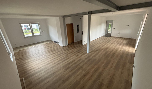 3 Zimmer-Wohnung, Erstbezug,  Balkon, WiGa, Garten, Garage & Stellplatz in Loccum