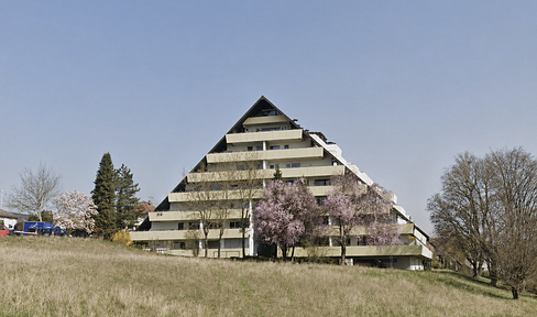 No fees and available immediately: Renovated 4-room apartment with balcony in Freiburg-Tiengen.