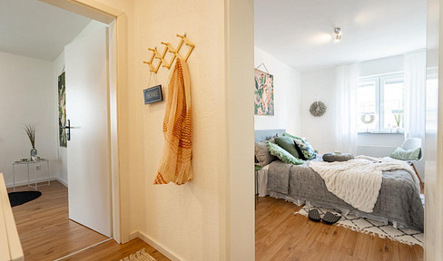 Modernisierte 2-Zimmer-ETW in Neu-Ulm Stadtmitte inkl. Stellplatz