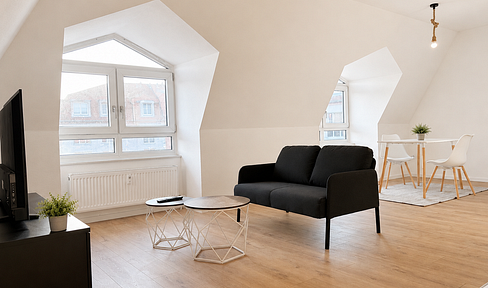 ERSTBEZUG // 1. MONAT MIETFREI // Vollmöblierte 1,5-Zimmer-Wohnung mit Küche in Markranstädt